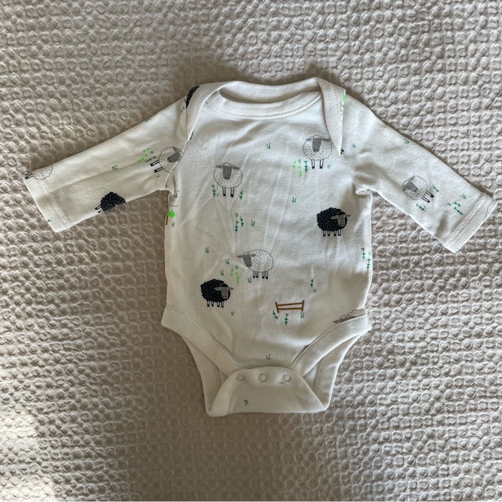 Baby Gap Newborn Sheep Onesie